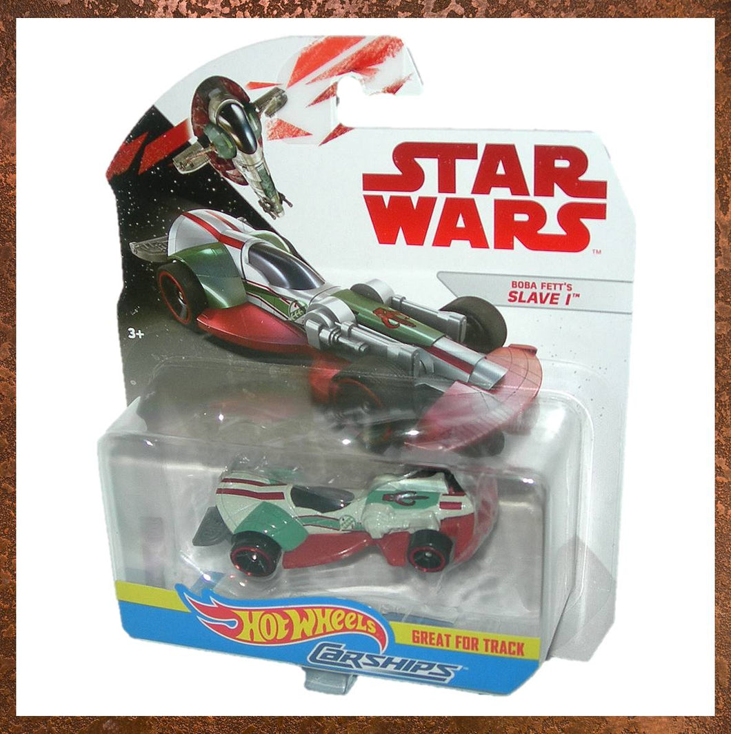 Hot Wheels Star Wars Boba Fett 1:64 Scale Die-Cast Car - Collector Toy Vehicle