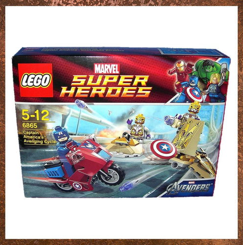 Lego Marvel Super Heroes 6865 Captain America's Avenging Cycle - Gallery