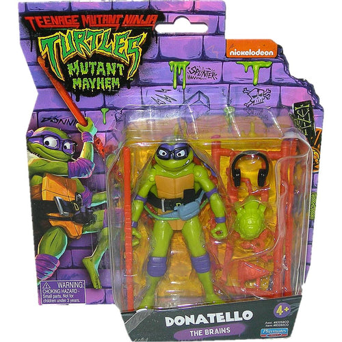 Teenage Mutant Ninja Turtles Mutant Mayhem Donatello 4.5-Inch Action Figure - Front