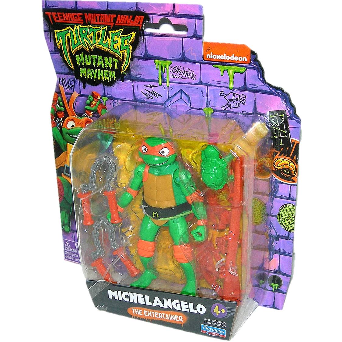 TMNT : Mutant Mayhem 12 giant Michelangelo (Playmates Toys – Figurine Film 2023) - Tortuepédia TMNT : Mutant Mayhem 12 giant Michelangelo (Playmates Toys – Figurine Film 2023) - Tortuepédia