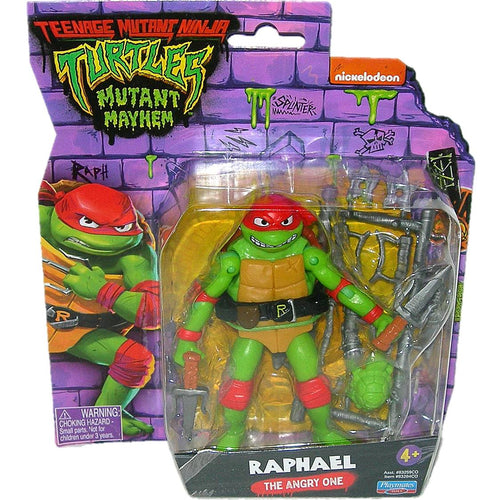 Teenage Mutant Ninja Turtles Mutant Mayhem Raphael 4.5-Inch Action Figure - Front