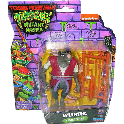 Teenage Mutant Ninja Turtles Mutant Mayhem Splinter 4-Inch Action Figure - Front