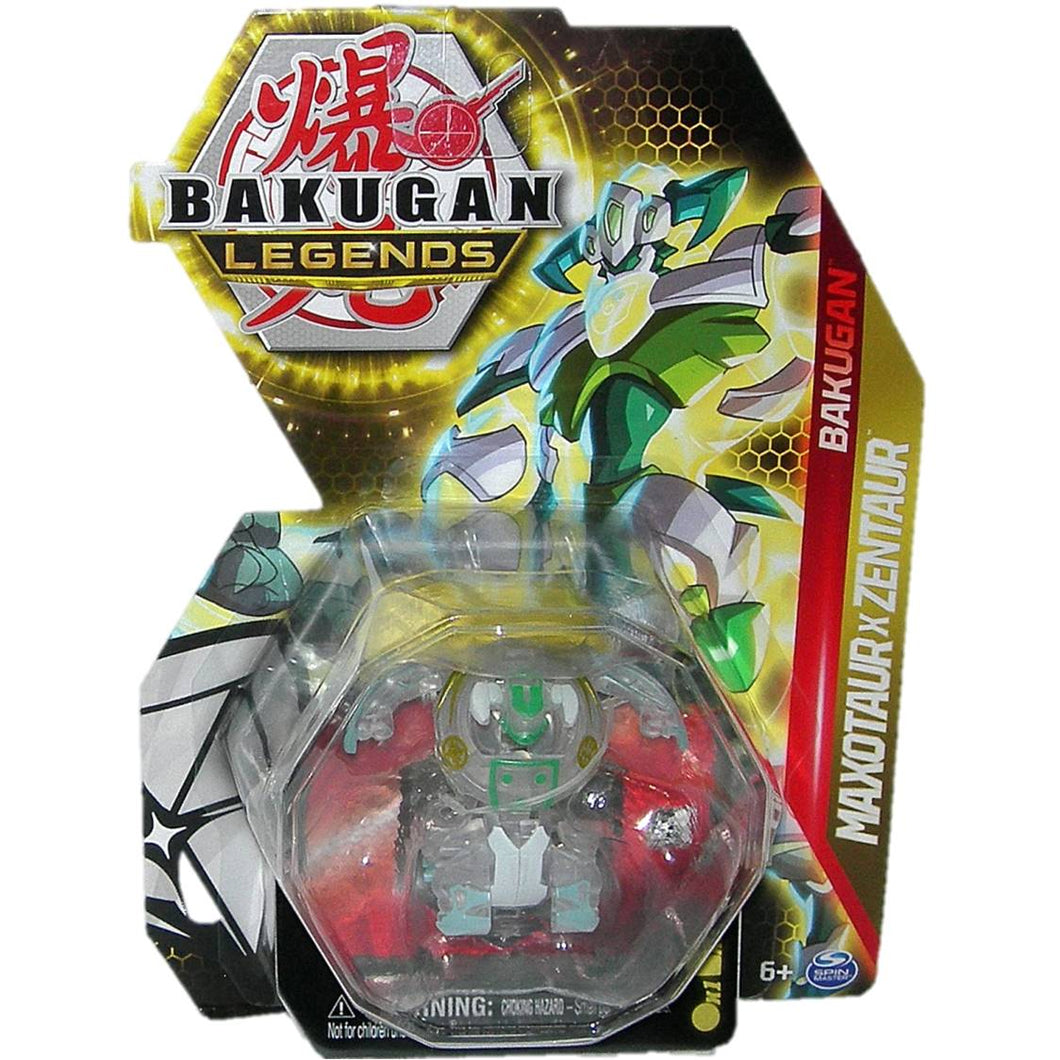 Bakugan Legends Diamond Maxotaur x Zentaur Figure - Front