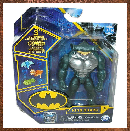 Batman 4-inch Metallic King Shark  Action Figure 20131336 - Gallery