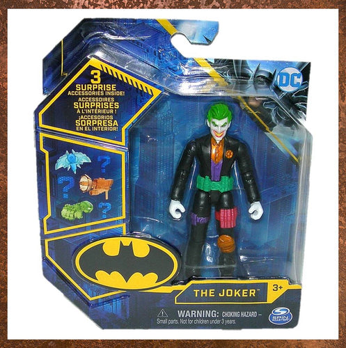 Batman 4 inch The Joker Black Battle Ready Suit Action Figure 20129916 - Gallery