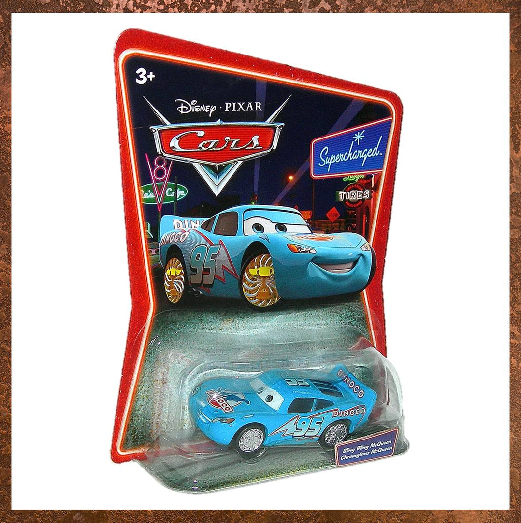 Disney Pixar Cars Supercharged Bling Bling McQueen Diecast L6285