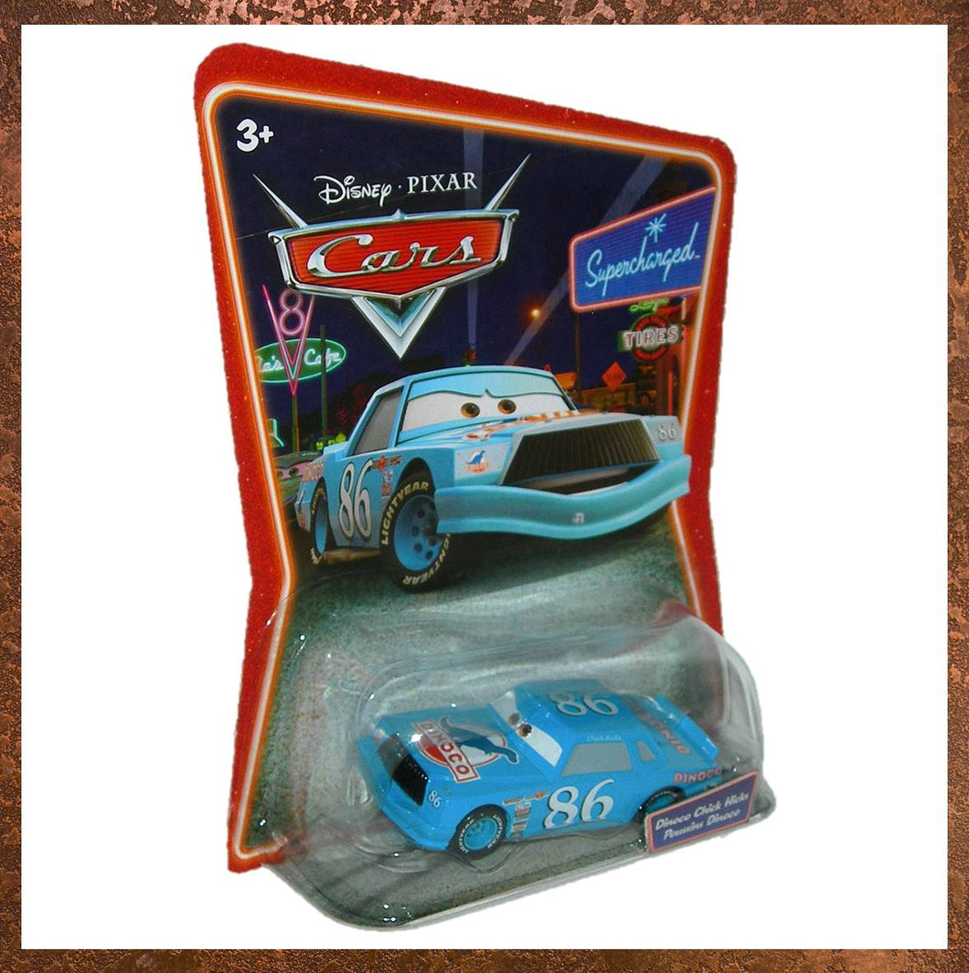 Disney Pixar Cars Supercharged Dinoco Chick Hicks Diecast L6286