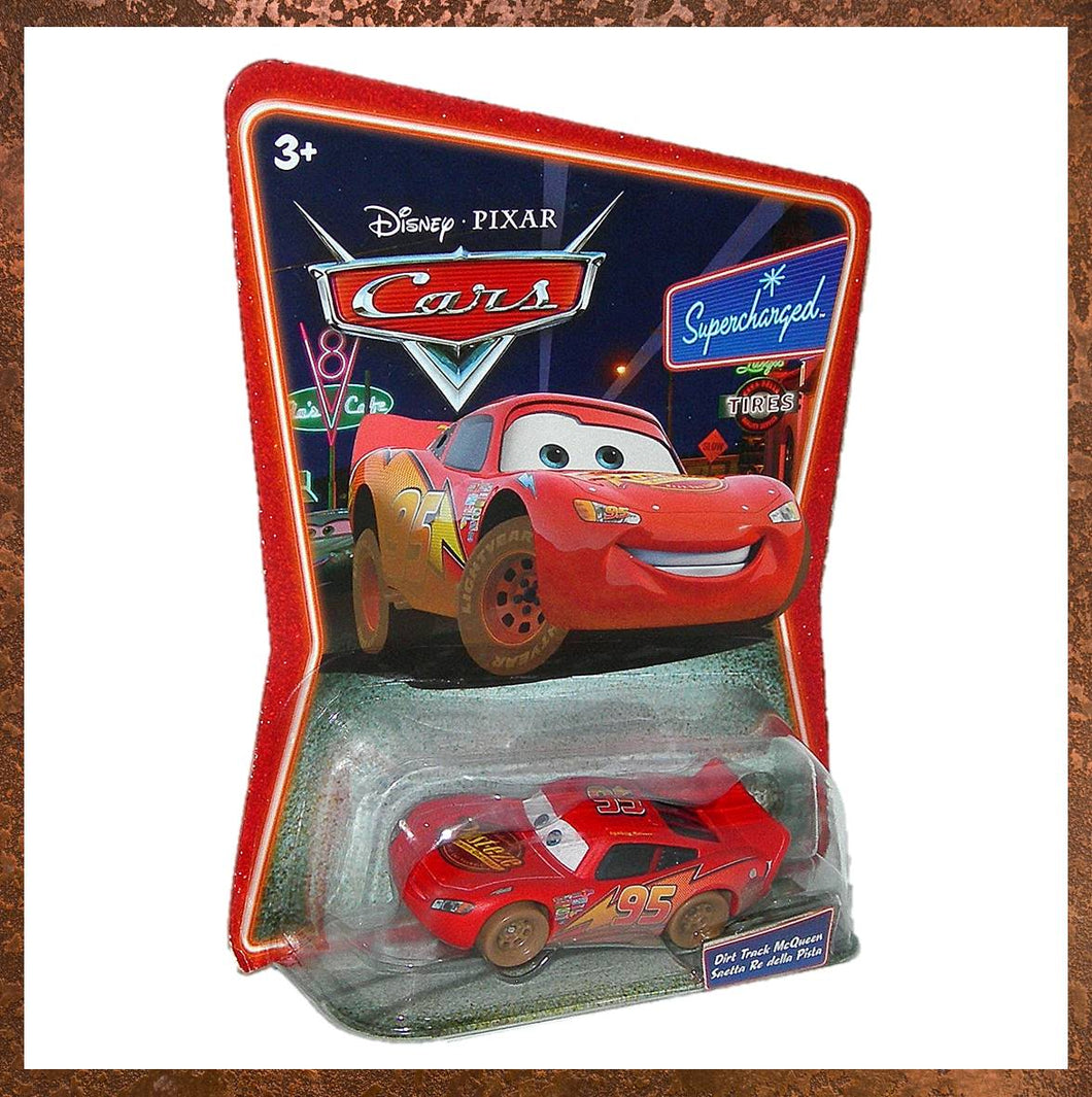 Disney Pixar Cars Supercharged Dirt Track McQueen Diecast L6265