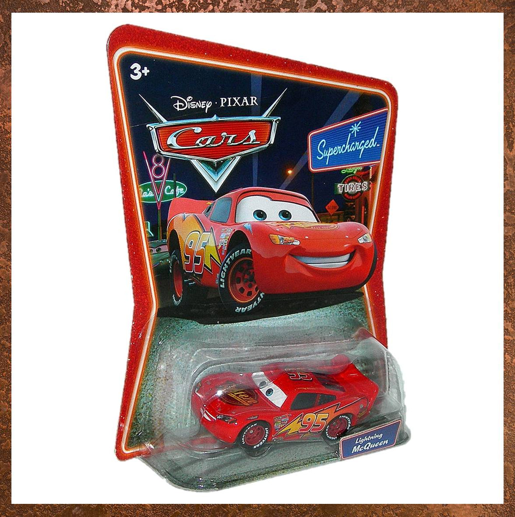 Disney Pixar Cars Supercharged Lightning McQueen Diecast H6406