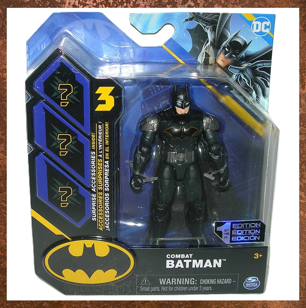 Batman 1st Edition Combat Batman 4-inch Action Figure 20138130 - Gallery