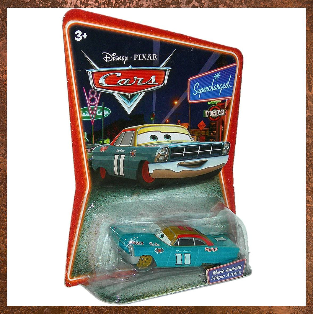 Disney Pixar Cars Supercharged Mario Andretti Diecast L6281