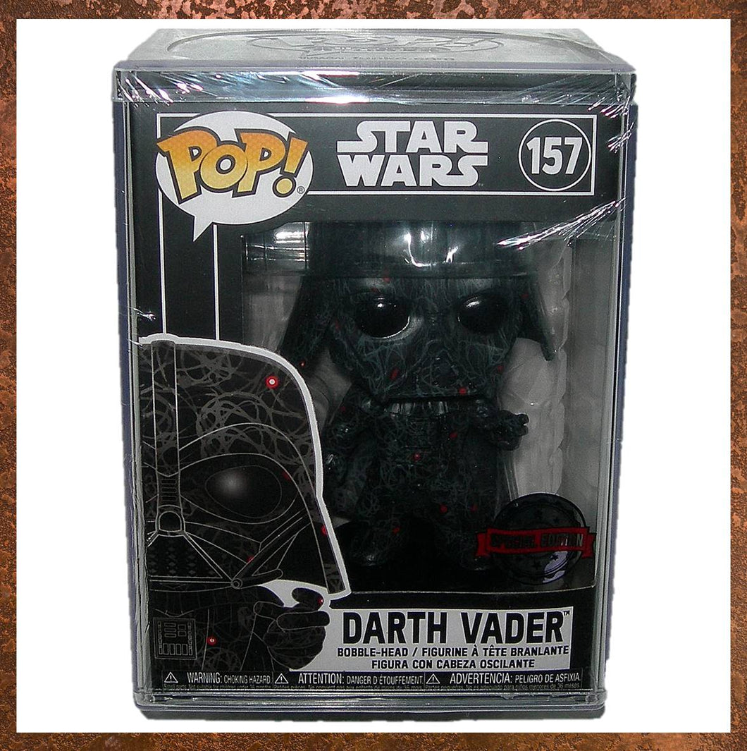 Funko Pop! Star Wars Darth Vader (Death Grip) Futura Artist Series Special Edition #157 - Gallery