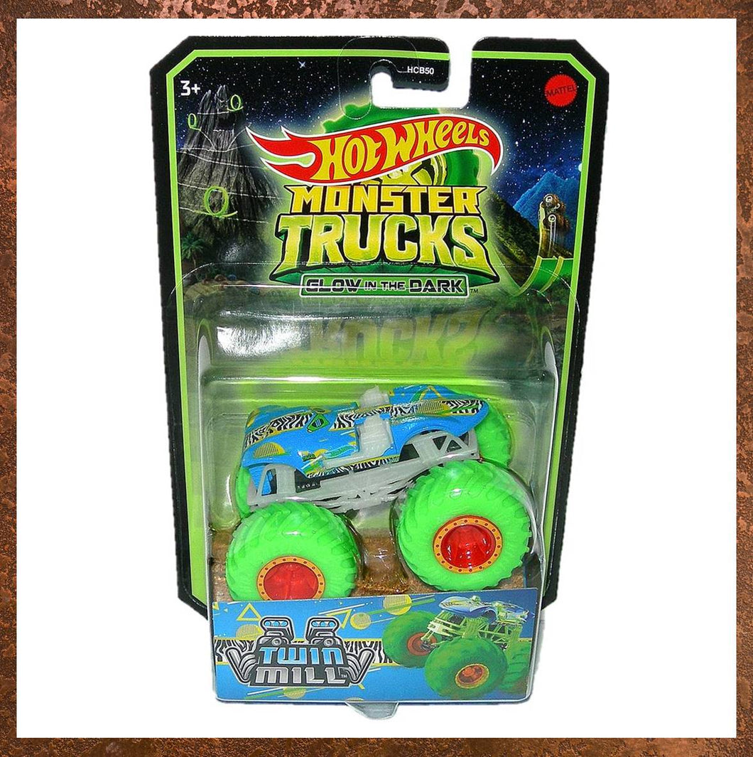 Hot Wheels Monster Trucks Glow In The Dark Twin Mill HCB52 - Gallery