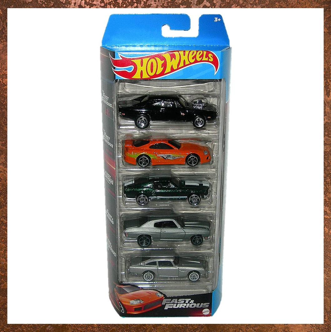 Hot Wheels Fast and Furious 5-Pack – BigBrandToys
