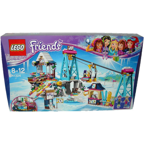 Lego Friends 41324 Snow Resort Ski Lift Playset - Front