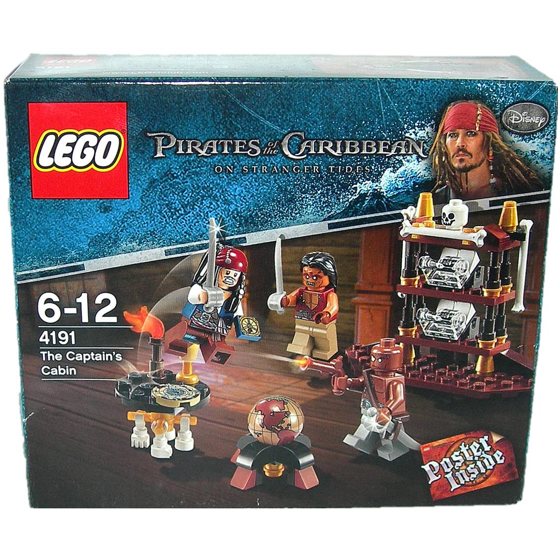 LEGO Pirates of the Caribbean 4191 The Captain's Cabin – BigBrandToys