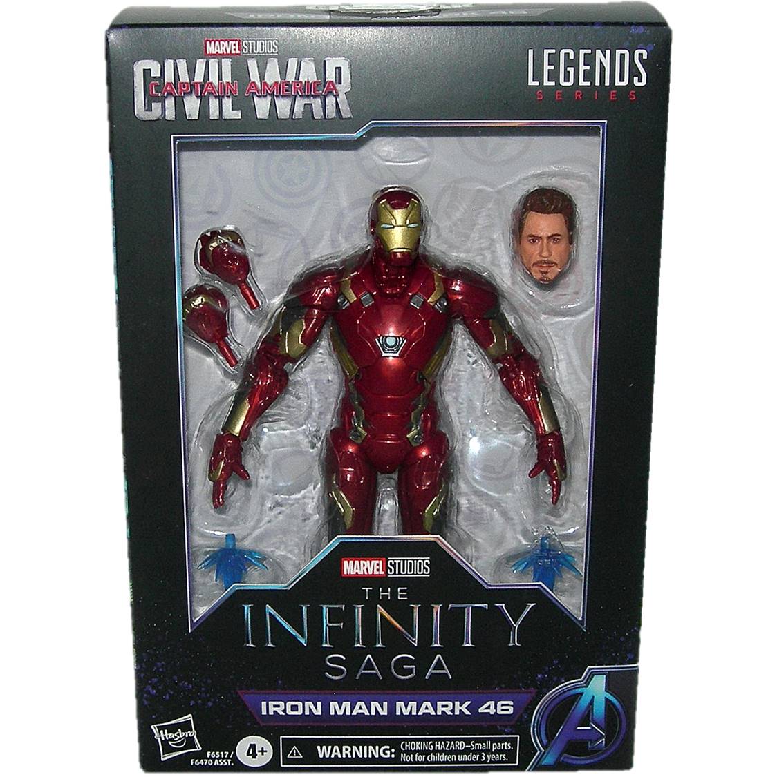 Marvel Legends 6-Inch Captain America Civil War Iron Man Mark 46