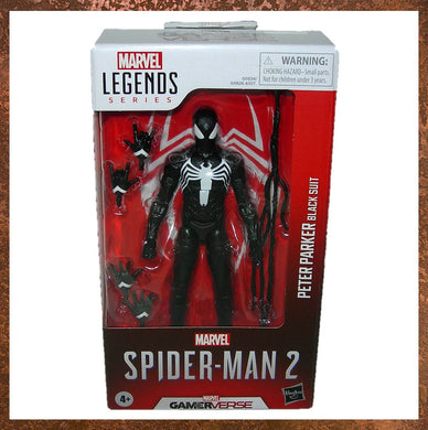 Marvel Legends Gamerverse Spider-Man 2 Peter Parker Black Suit G0834 - Gallery