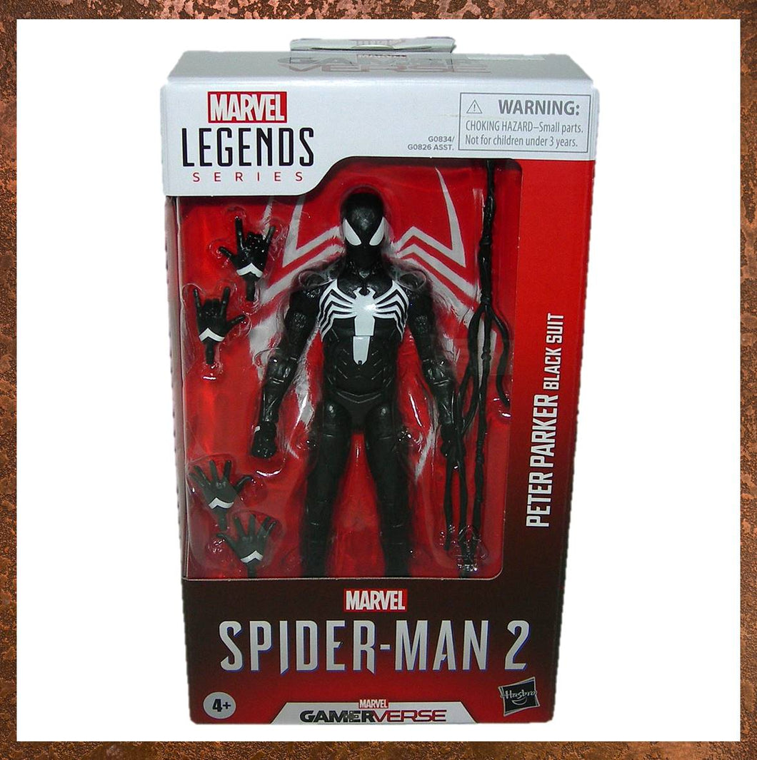 Marvel Legends Gamerverse Spider-Man 2 Peter Parker Black Suit G0834 - Gallery