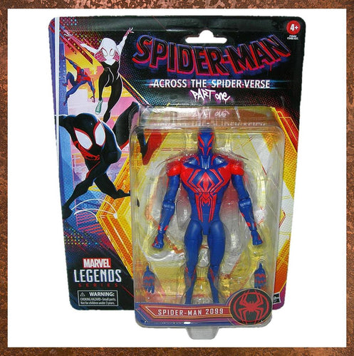 Marvel Legends Spider-Man Across The Spider-Verse 6-inch Spider-Man 2099 Action Figure F3849 - Gallery