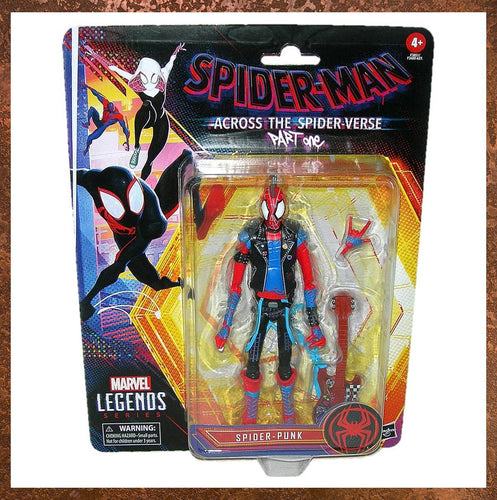Marvel Legends Spider-Man Across The Spider-Verse 6-inch Spider-Punk Action Figure F3851 - Gallery