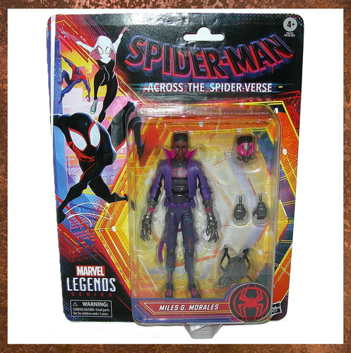 Marvel Legends Spider-Man Across The Spider-Verse 6-inch Miles G Morales Wave 2 Action Figure F9174 - Gallery