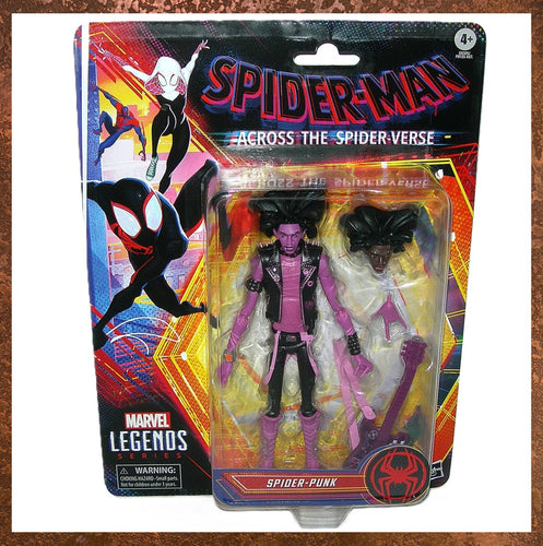 Marvel Legends Spider-Man Across The Spider-Verse 6-inch Spider-Punk Wave 2 Hobie Brown Action Figure G0325 - Gallery