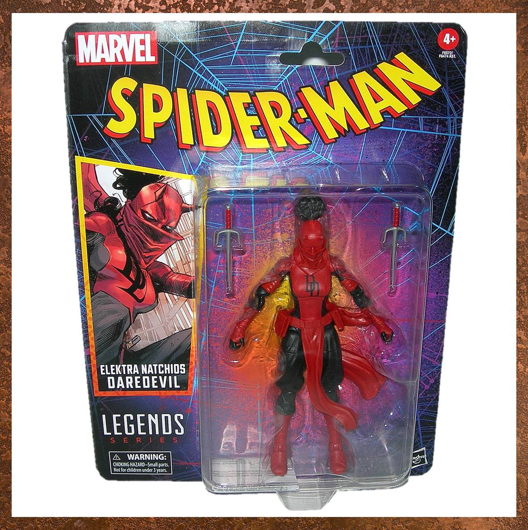 Marvel Legends 6-Inch Spider-Man Elektra Natchios Daredevil Action Figure F6572 - Gallery