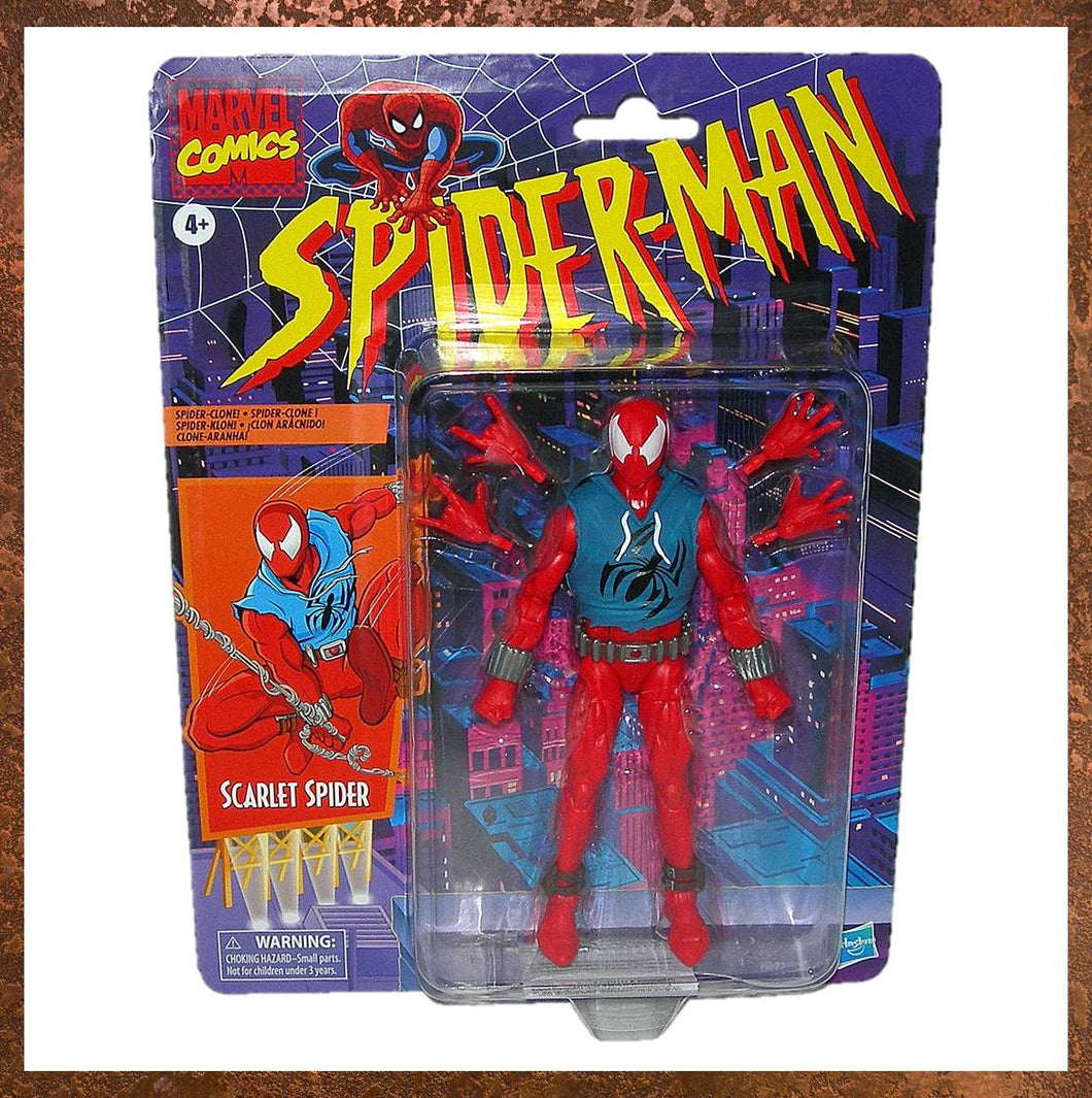 Marvel Legends 6-Inch Ben Reilly Scarlet Spider Spider-Man F9022 - Front Gallery