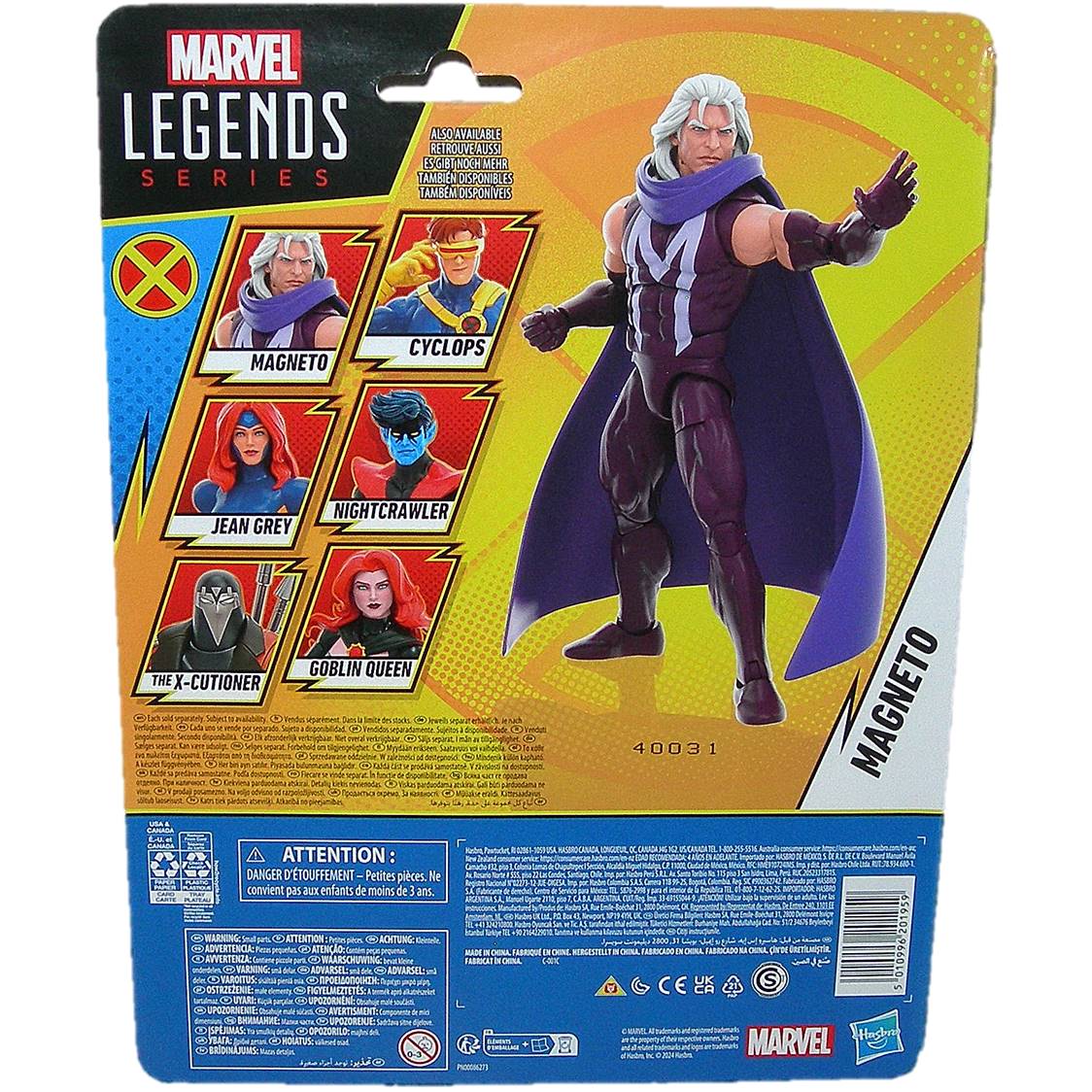 Marvel Legends X-Men 97 Wave 2 Magneto 6-inch Action Figure