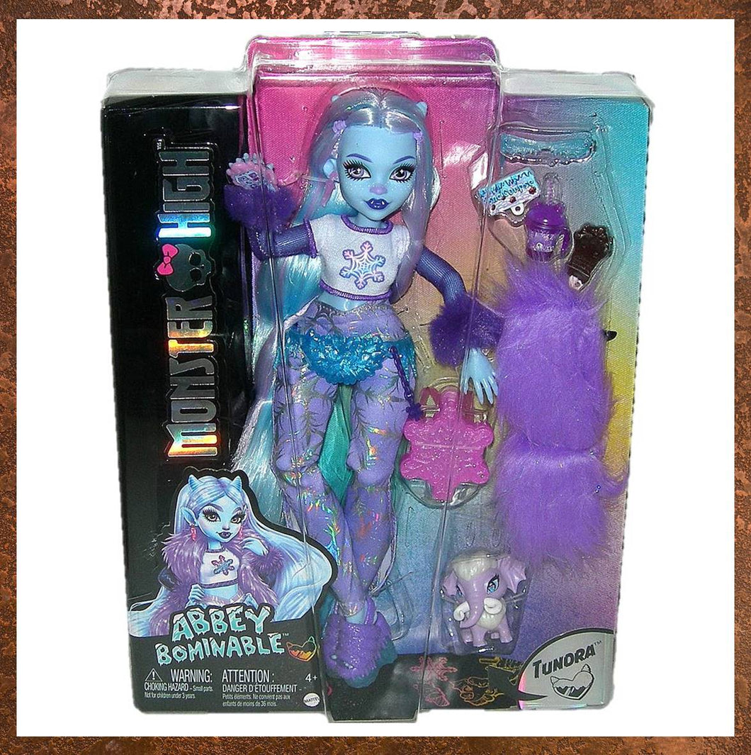 Monster High Abbey Bominable G3 Fashion Doll HNF64 - Gallery