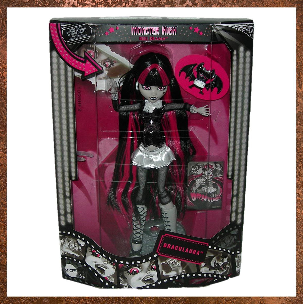 Monster High Reel Drama Draculaura Doll HKN27 Gallery