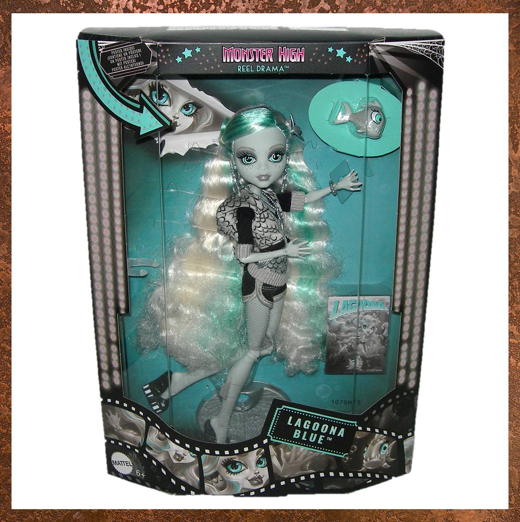 Monster High Reel Drama Lagoona Blue Doll HKN30 Gallery