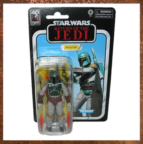 Star Wars Black Series 6-Inch 40th Anniversary Boba Fett Return of The Jedi Action Figure F6855 - Gallery
