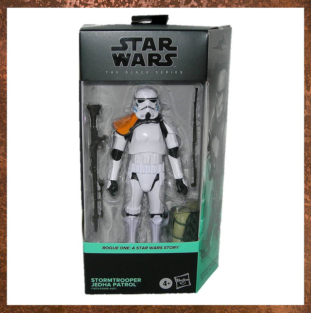 Star Wars Black Series 6-Inch Rogue One Jedha Patrol Stormtrooper Action Figure F1875 - Gallery