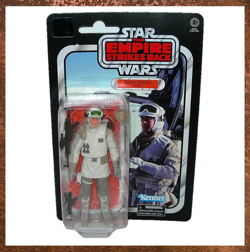 Star Wars Black Series 6-Inch The Empire Strikes Back 40th Anniversary Rebel Hoth Soldier Action Figure E8070 - Gallery