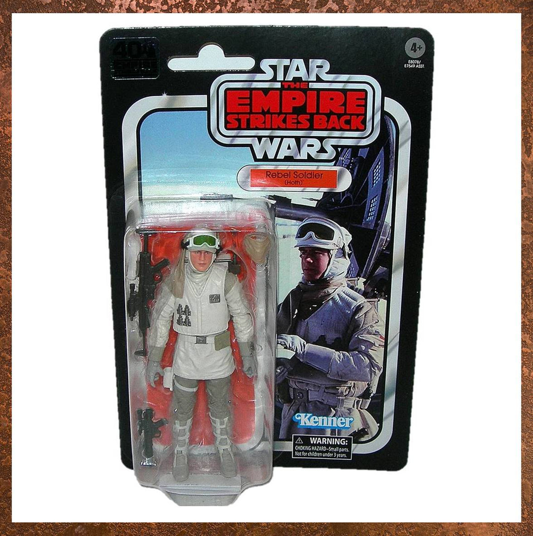 Star Wars Black Series 6-Inch The Empire Strikes Back 40th Anniversary Rebel Hoth Soldier Action Figure E8070 - Gallery