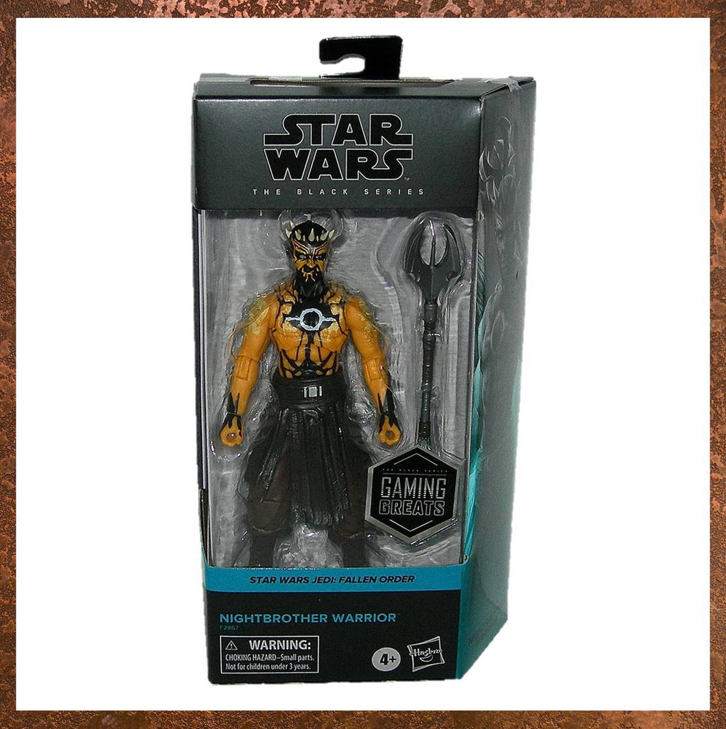 Star Wars Black Series 6-Inch Jedi Fallen Order Nightbrother Warrior Action Figure F2867 - Gallery