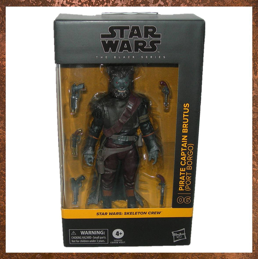 Star Wars The Black Series Skeleton Crew Pirate Captain Brutus Port Borgo 15-cm Action Figure Toy G0012 - Gallery