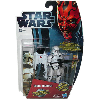 Star Wars Movie Heroes 3.75-Inch Clone Trooper Figure MH11 - Front