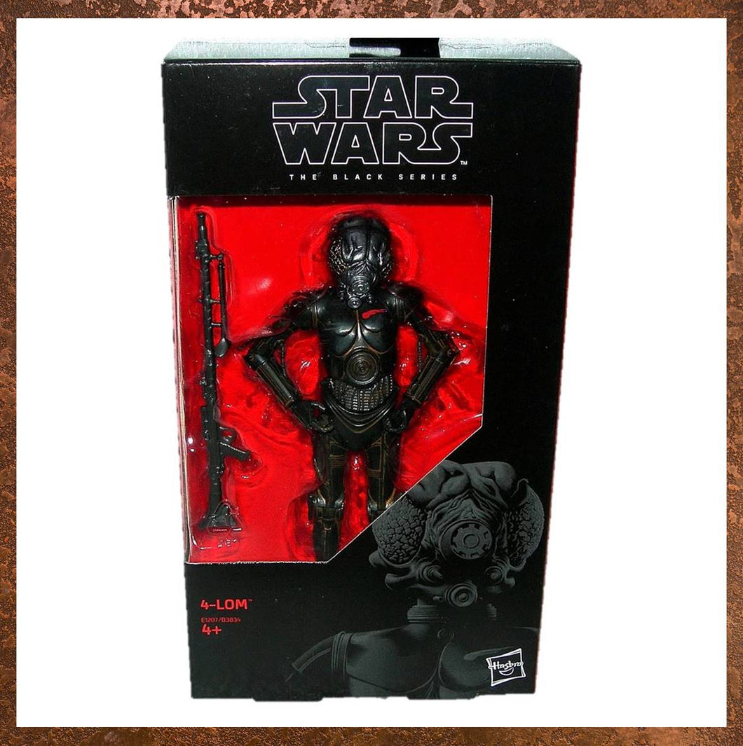 Star Wars Black Series 6 inch 4-LOM Figure Red Box #67 E1207 - Gallery