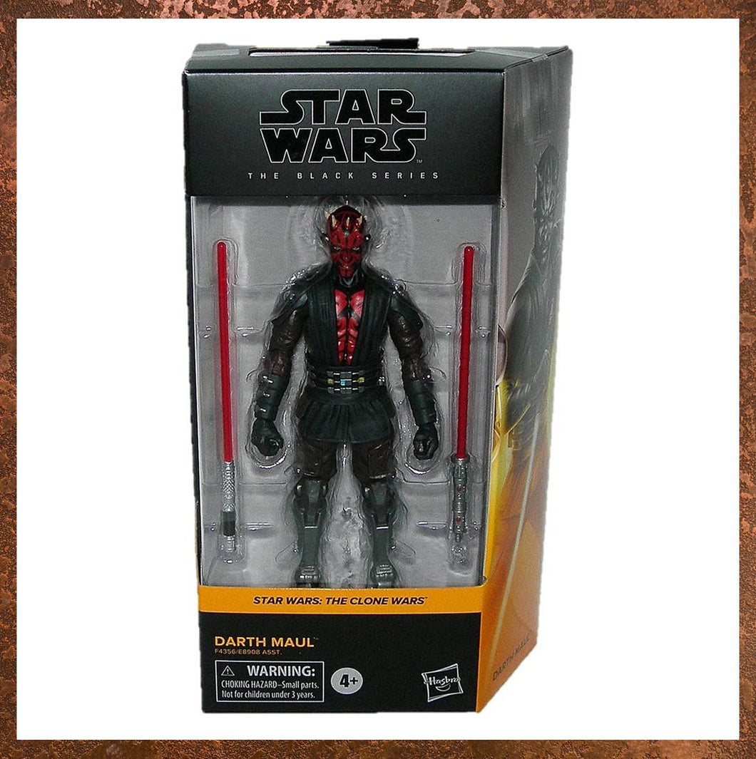 Star Wars Black Series 6-Inch Clone Wars Darth Maul Action Figure F4356 - Gallery