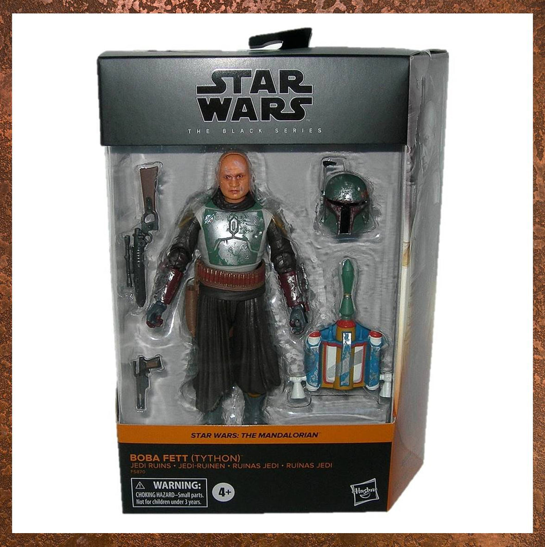 Star Wars The Mandalorian Black Series 6 inch Boba Fett Tython Jedi Ruins Action Figure F5870 - Gallery