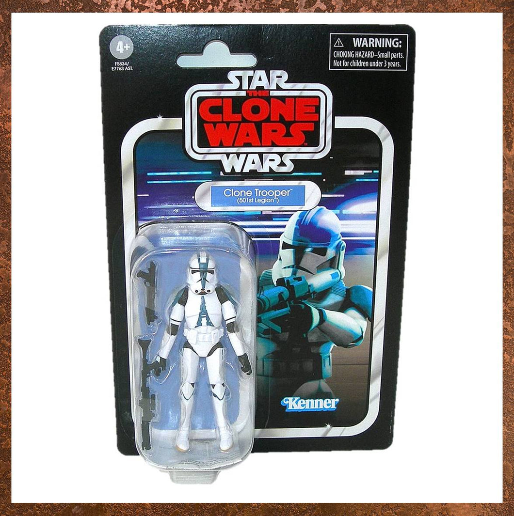 Star Wars Vintage Collection VC240 501st Clone Trooper 3.75 Inch Figure F5834 - Gallery