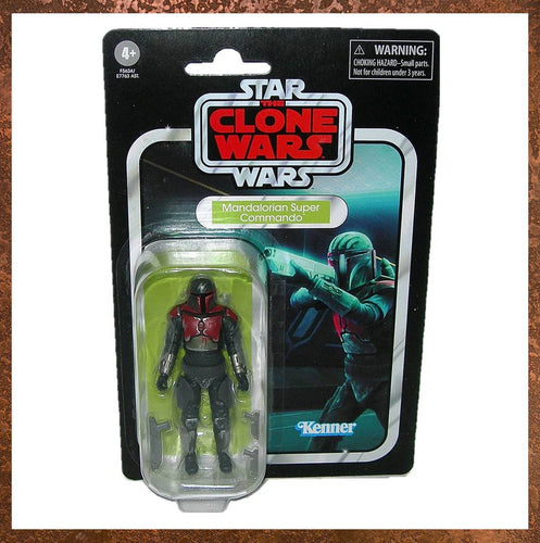 Star Wars The Clone Wars Vintage Collection VC243 Mandalorian Super Commando 3.75 Inch Figure F5634 - Gallery