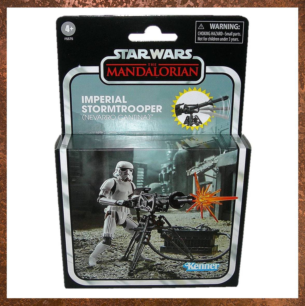Star Wars Vintage Collection Deluxe Imperial Stormtrooper Navarro Cantina 3.75 Inch Figure F5575 - Gallery