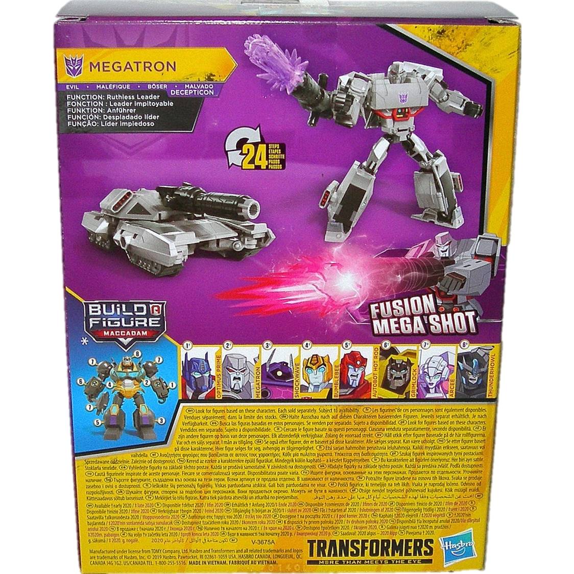 Transformers Bumblebee Cyberverse Adventures 5-Inch Megatron