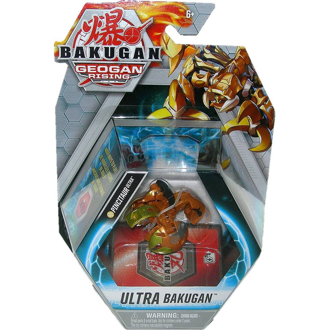 Bakugan Geogan Rising Aurelus Pincitaur Ultra Bakugan Figure - Front