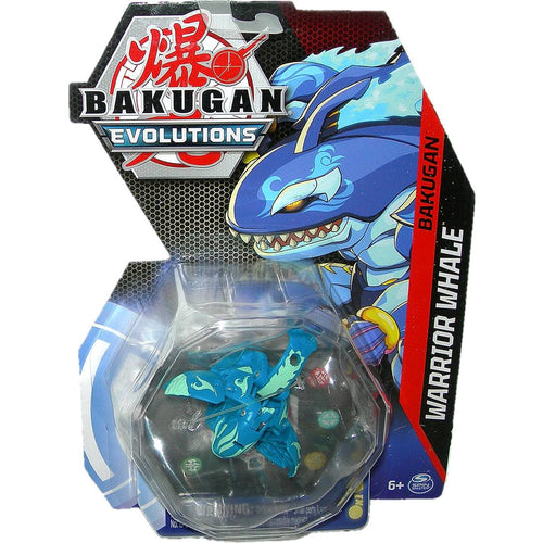 Bakugan Evolutions Aquos Warrior Whale Baku-core Figure