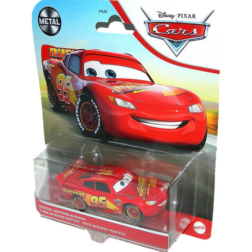 Disney Cars Character Diecast Metal Rusteze Lightning McQueen HBR40